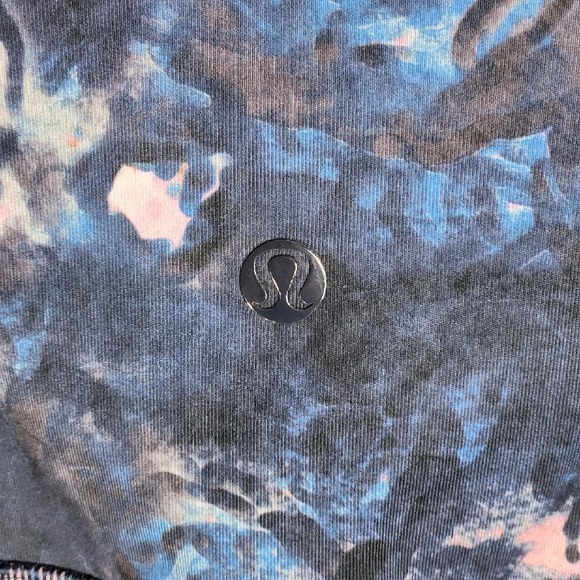 Lululemon If You're Lucky Pant Full Luxtreme Moody Mirage Bark Berry Deep Navy‎ - Picture 8 of 9